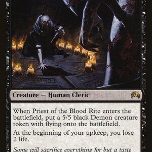 Magic Origins - 112 - Priest of the Blood Rite - Rare - B - Non-foil