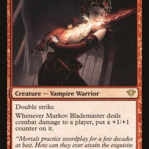 Dark Ascension - 96 - Markov Blademaster - Rare - R - Non-foil (Front)