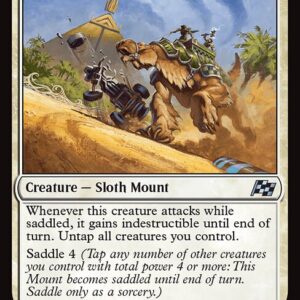Aetherdrift - 34 - Unswerving Sloth - Uncommon - W - Non-foil