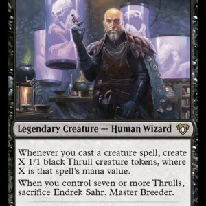 Commander Masters - 155 - Endrek Sahr, Master Breeder - Rare - B - Non-foil