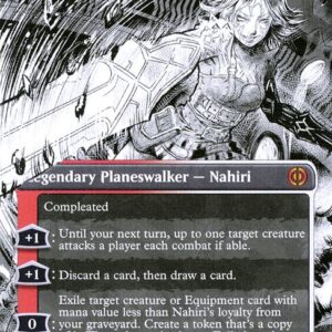 Phyrexia: All Will Be One - 343 - Nahiri, the Unforgiving - Mythic - WR - Non-foil