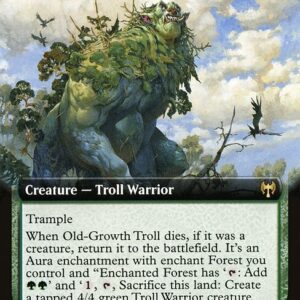 Kaldheim - 365 - Old-Growth Troll - Rare - G - Non-foil