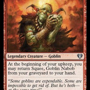 Commander Masters - 258 - Squee, Goblin Nabob - Uncommon - R - Non-foil