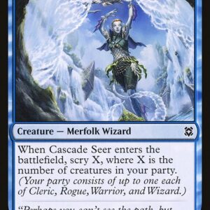 Zendikar Rising - 48 - Cascade Seer - Common - U - Non-foil