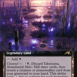 Kamigawa: Neon Dynasty - 505 - Takenuma, Abandoned Mire - Rare - C - Foil