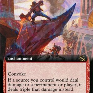 March of the Machine - 363 - City on Fire - Rare - R - Foil