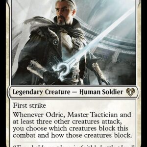 Commander Masters - 46 - Odric, Master Tactician - Rare - W - Foil
