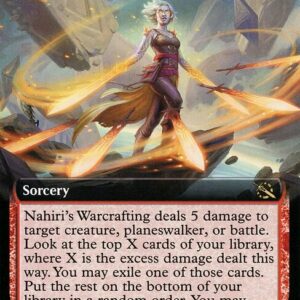 March of the Machine - 365 - Nahiri's Warcrafting - Rare - R - Foil