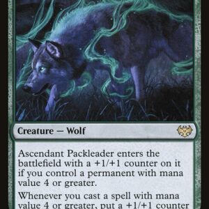 Innistrad: Crimson Vow - 186 - Ascendant Packleader - Rare - G - Non-foil