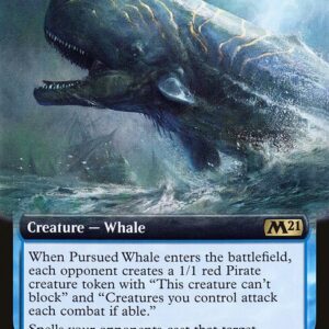 Core Set 2021 - 351 - Pursued Whale - Rare - U - Non-foil (Front)