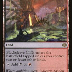 Phyrexia: All Will Be One - 248 - Blackcleave Cliffs - Rare - C - Non-foil