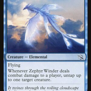 March of the Machine - 328 - Zephyr Winder - Common - U - Foil