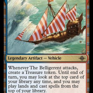 The Lost Caverns of Ixalan - 225 - The Belligerent - Rare - UR - Non-foil (Front)