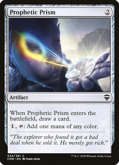 Commander Legends - 334 - Prophetic Prism - Common - C - Foil