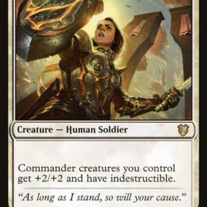 Midnight Hunt Commander - 80 - Bastion Protector - Rare - W - Non-foil (Front)