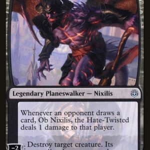War of the Spark - 100 - Ob Nixilis, the Hate-Twisted - Uncommon - B - Non-foil (Front)
