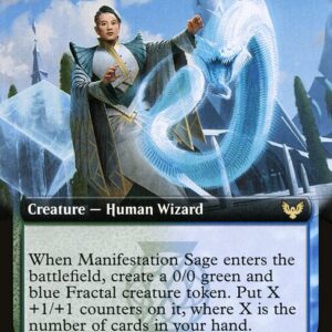 Strixhaven: School of Mages - 347 - Manifestation Sage - Rare - UG - Non-foil