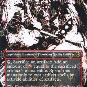 Phyrexia: All Will Be One - 448 - Slobad, Iron Goblin - Rare - R - Foil
