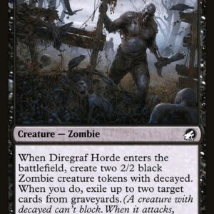 Innistrad: Midnight Hunt - 96 - Diregraf Horde - Common - B - Foil
