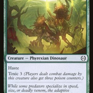 Phyrexia: All Will Be One - 188 - Tyrranax Atrocity - Common - G - Foil