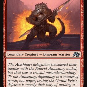 Aetherdrift - 149 - Tyrox, Saurid Tyrant - Uncommon - R - Foil