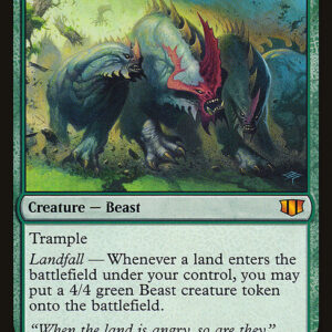 Commander 2014 - 212 - Rampaging Baloths - Mythic - G - Non-foil (Front)