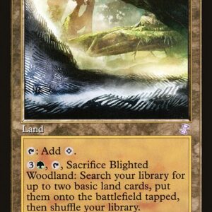 Time Spiral Remastered - 405 - Blighted Woodland - Special - C - Non-foil