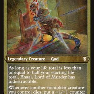 Commander Legends: Battle for Baldur's Gate - 527 - Bhaal, Lord of Murder - Rare - Multi - Non-foil