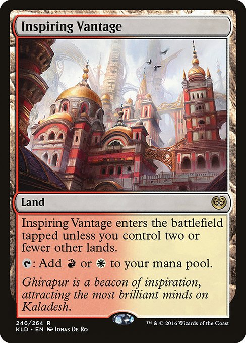 Kaladesh - 246 - Inspiring Vantage - Rare - C - Foil (Front)