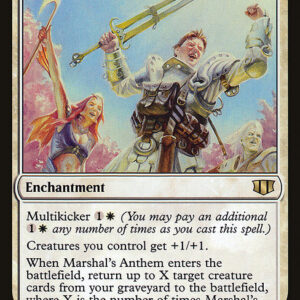 Commander 2014 - 77 - Marshal's Anthem - Rare - W - Non-foil (Front)