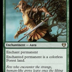 Commander Masters - 324 - Song of the Dryads - Rare - G - Non-foil