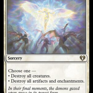 Commander Masters - 817 - Cleansing Nova - Rare - W - Non-foil