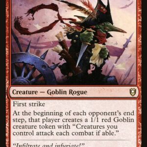 Commander Legends: Battle for Baldur's Gate - 795 - Goblin Spymaster - Rare - R - Non-foil
