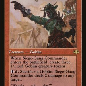 Dominaria Remastered - 330 - Siege-Gang Commander - Rare - R - Foil