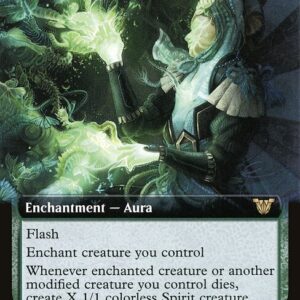 Neon Dynasty Commander - 69 - One with the Kami - Rare - G - Non-foil