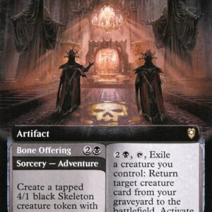 Commander Legends: Battle for Baldur's Gate - 569 - Altar of Bhaal // Bone Offering - Rare - B - Non-foil