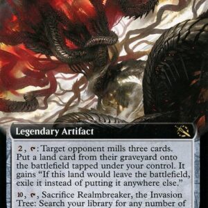 March of the Machine - 374 - Realmbreaker, the Invasion Tree - Rare - C - Foil