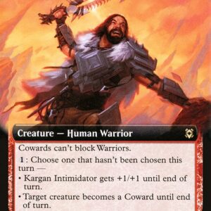 Zendikar Rising - 347 - Kargan Intimidator - Rare - R - Foil