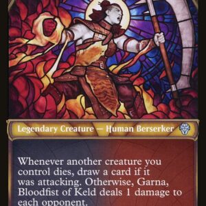 Dominaria United - 299 - Garna, Bloodfist of Keld - Uncommon - BR - Foil