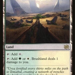 The Brothers' War - 259 - Brushland - Rare - C - Non-foil