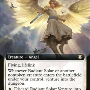 Forgotten Realms Commander - 278 - Radiant Solar - Rare - W - Non-foil (Front)