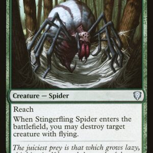 Commander Legends - 258 - Stingerfling Spider - Uncommon - G - Non-foil