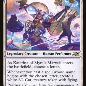 Unfinity - 16 - Katerina of Myra's Marvels - Rare - W - Foil