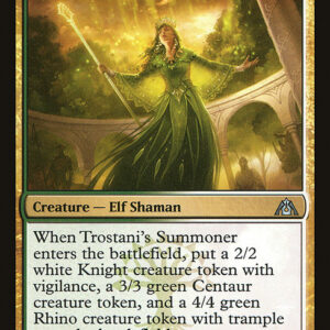 Dragon's Maze - 110 - Trostani's Summoner - Uncommon - WG - Non-foil (Front)