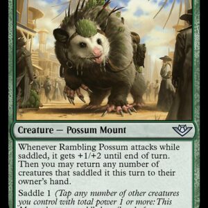 Outlaws of Thunder Junction - 176 - Rambling Possum - Uncommon - G - Non-foil