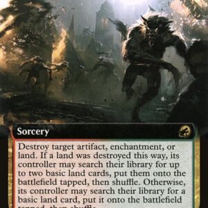 Innistrad: Midnight Hunt - 370 - Dire-Strain Rampage - Rare - RG - Foil