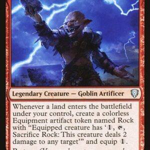 Commander Legends - 204 - Toggo, Goblin Weaponsmith - Uncommon - R - Non-foil