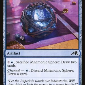 Kamigawa: Neon Dynasty - 64 - Mnemonic Sphere - Common - U - Foil