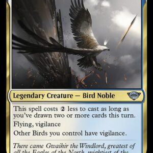 The Lord of the Rings: Tales of Middle-earth - 210 - Gwaihir the Windlord - Uncommon - WU - Non-foil