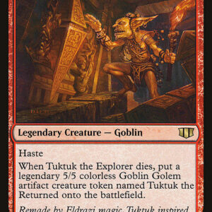 Commander 2014 - 183 - Tuktuk the Explorer - Rare - R - Non-foil (Front)